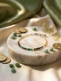 Dhanyog Crystal Anklets